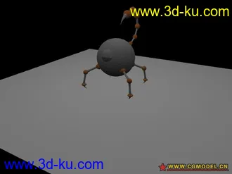 3D打印模型蝎子，已绑定的图片
