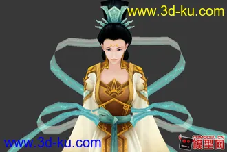 3D打印模型仙剑4部分人物整合的图片