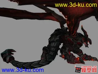 3D打印模型暗黑血统_BOSS_龙的图片
