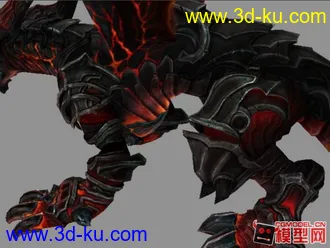 3D打印模型暗黑血统_BOSS_龙的图片