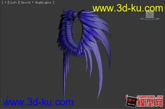 3D打印模型天使之翼的图片