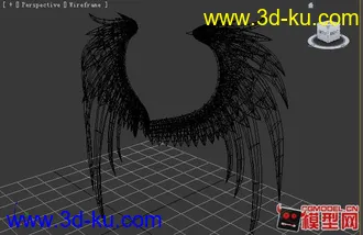 3D打印模型天使之翼的图片