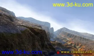 3D打印模型山川的图片