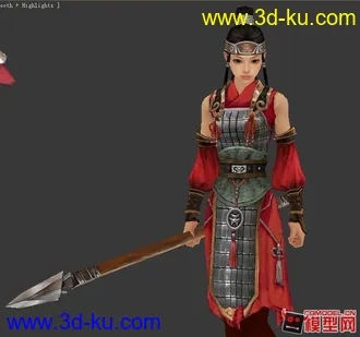 貌似是天策府模型来着的图片