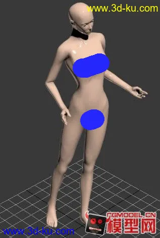 3D打印模型【漂亮高仿真美女，猛戳一下带走】的图片
