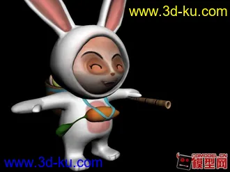 3D打印模型提莫兔宝宝的图片