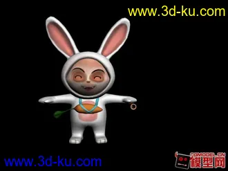 3D打印模型提莫兔宝宝的图片