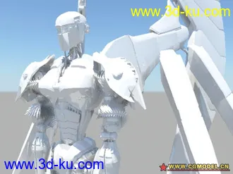 3D打印模型自作的 机器人的图片