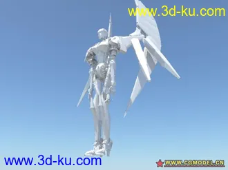 3D打印模型自作的 机器人的图片