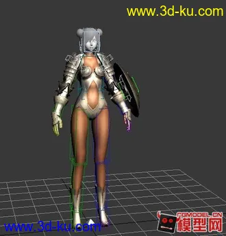 max盾斗士模型的图片