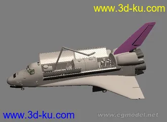 3D打印模型航天飞机的图片