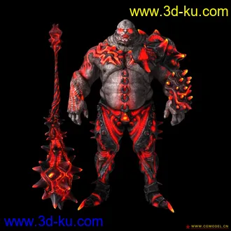 3D打印模型游戏人模的图片