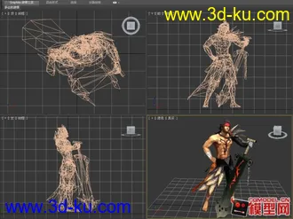 3D打印模型最终幻想十个角色送四个高贴低模（老模新发，有重复但贴图不同）个人珍藏的经典。...的图片