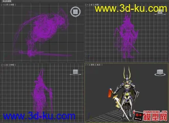 3D打印模型最终幻想十个角色送四个高贴低模（老模新发，有重复但贴图不同）个人珍藏的经典。...的图片