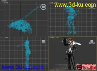 3D打印模型最终幻想十个角色送四个高贴低模（老模新发，有重复但贴图不同）个人珍藏的经典。...的图片
