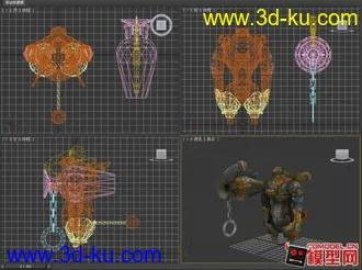 3D打印模型最终幻想十个角色送四个高贴低模（老模新发，有重复但贴图不同）个人珍藏的经典。...的图片