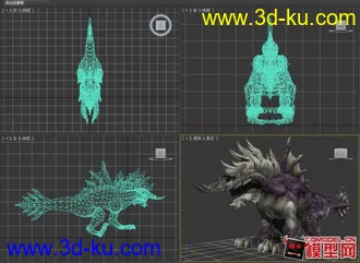 3D打印模型最终幻想十个角色送四个高贴低模（老模新发，有重复但贴图不同）个人珍藏的经典。...的图片