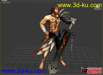 3D打印模型最终幻想十个角色送四个高贴低模（老模新发，有重复但贴图不同）个人珍藏的经典。...的图片