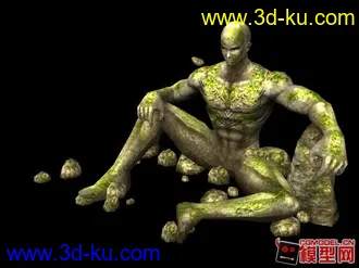 巨人石像模型的图片