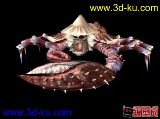 螃蟹精模型的图片