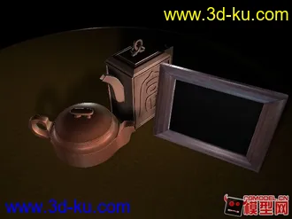 3D打印模型富贵紫砂壶的图片