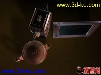 3D打印模型富贵紫砂壶的图片