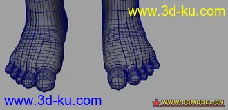 3D打印模型史瑞克 全NURBS制作的图片