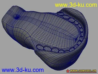 3D打印模型史瑞克 全NURBS制作的图片