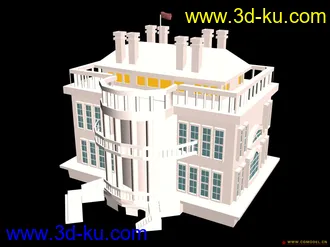 3D打印模型房子的图片