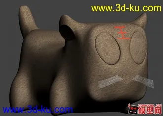 3D打印模型布艺老虎的图片