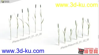 草集合-影视级高精max模型的图片