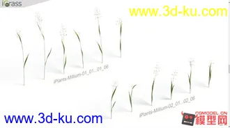 草集合-影视级高精max模型的图片