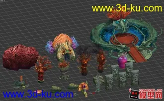 《轩辕传奇》之WJZH3D场景模型下载的图片