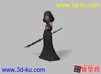 女法师绑定模型下载的图片