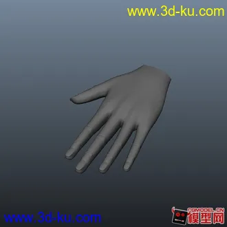模型   手  Maya   写实的图片