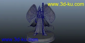 3D打印模型天使兽的图片