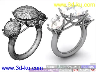 (nurbs 工業級模型)--戒指的图片