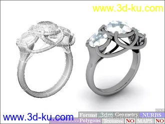 (nurbs 工業級模型)--戒指的图片
