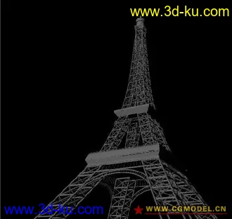 3D打印模型埃菲尔铁塔的图片