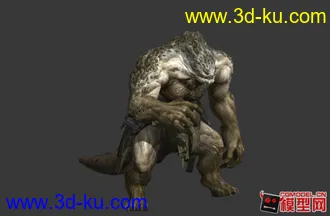 3D打印模型战斗神怪物的图片