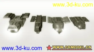 3D打印模型运输飞船集锦 maya科幻系列 mb格式的图片