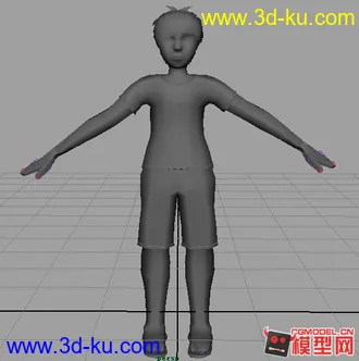 3D打印模型少年的图片