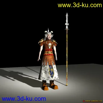 3D打印模型将军一个的图片