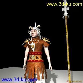 3D打印模型将军一个的图片