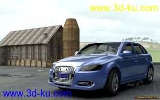 3D打印模型奥迪A3的图片