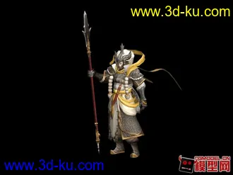 3D打印模型斗战神二郎真君—神将·的图片