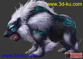 3D打印模型召唤兽邙山熊的图片
