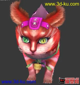 3D打印模型猫的图片