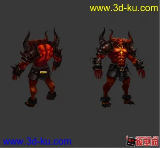 3D打印模型牛魔王  牛头的图片