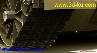 3D打印模型高精坦克的图片